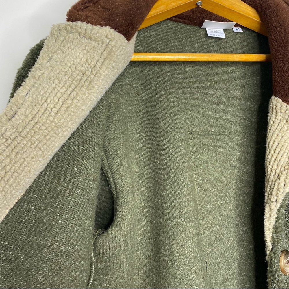 K.D. Spring Button Down Jacket; Size M - image 2